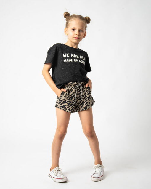 Short Feminino Infantil Pistol Star Bix